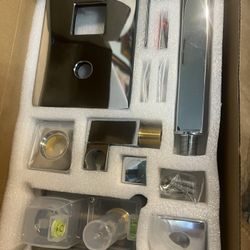 Jing Gang Chrome Shower…. Dherld Shower Head Set