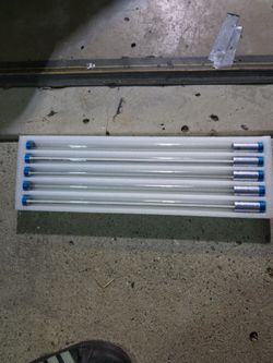 T8 LED Glass Tube Light Bulbs 2ft – Set of 14