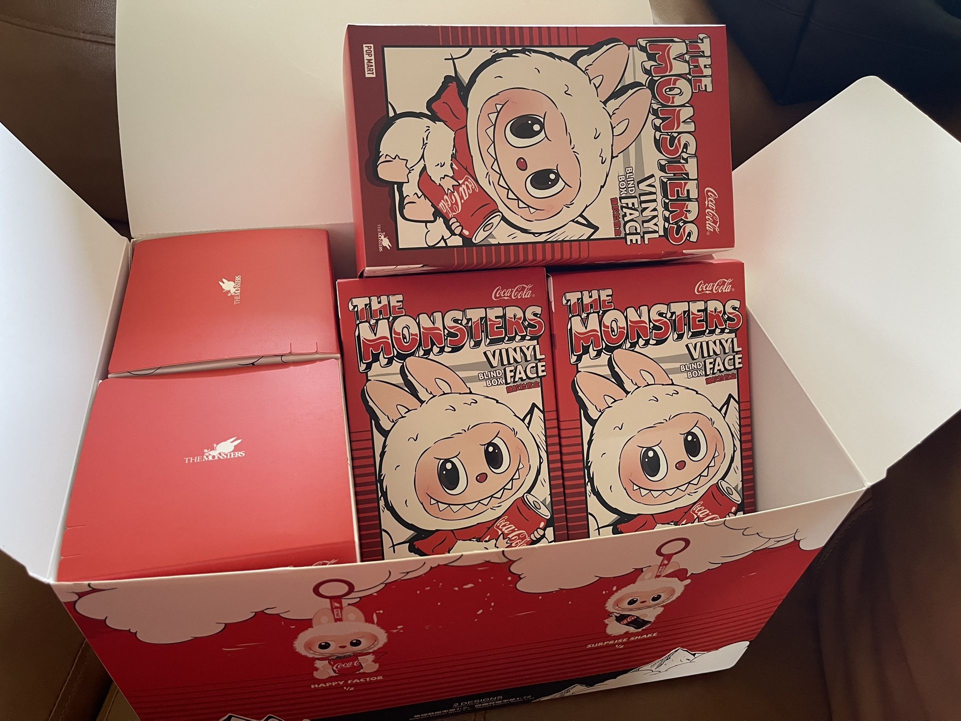 NEW POP MART THE MONSTERS LABUBU COCA -COLA