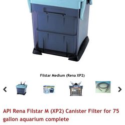API Rena Filstar canister filter