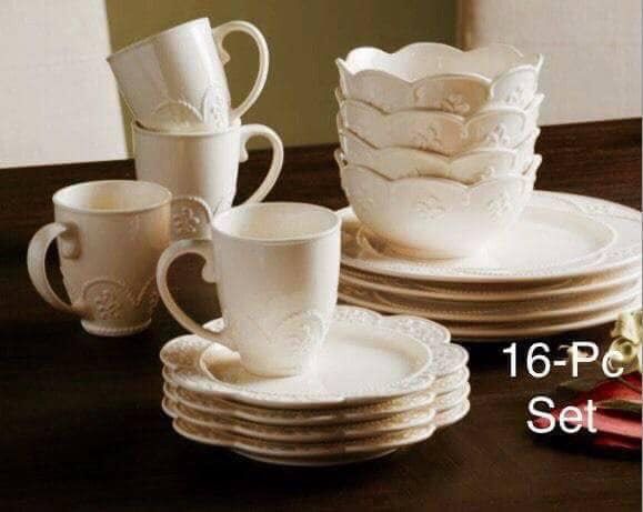 Vajilla blanca de princess house sales