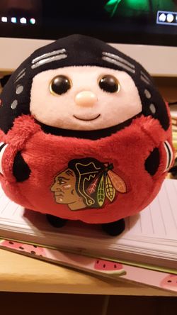 2014 TY Chicago Blackhawk beanie ball