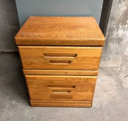Wooden end table