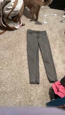 Grey jeans