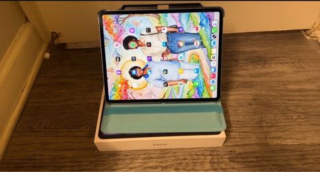 2025 Apple iPad Air 13in. M4 with WiFi & Cellular and with Case Blue IF YOU SEE IT IT STILL AVAILABLE