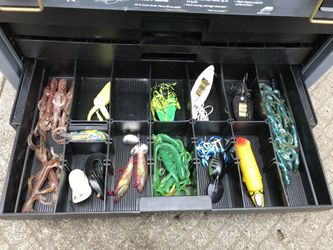 Plano phantom tackle box with lots of bass gear for Sale in Wood Village,  OR - OfferUp