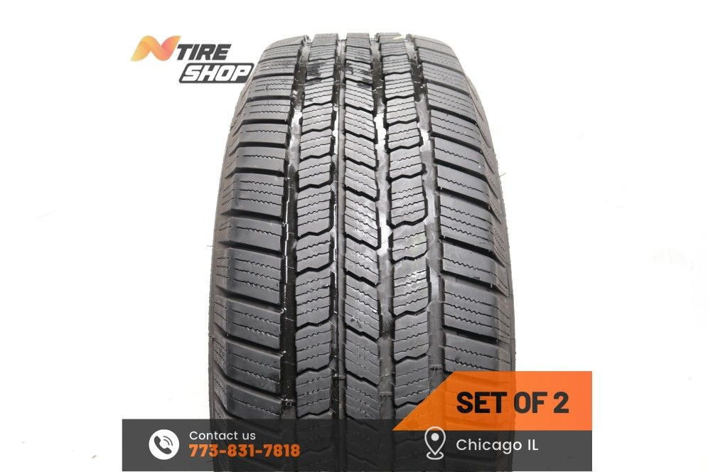 Set of 2 Used 9.5/32 265/65R18 114T Michelin X LT A/S
