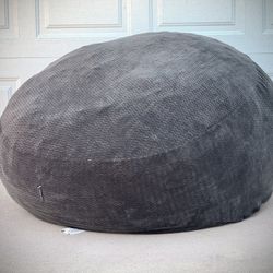 Giant Gray Bean Bag - Immaculate