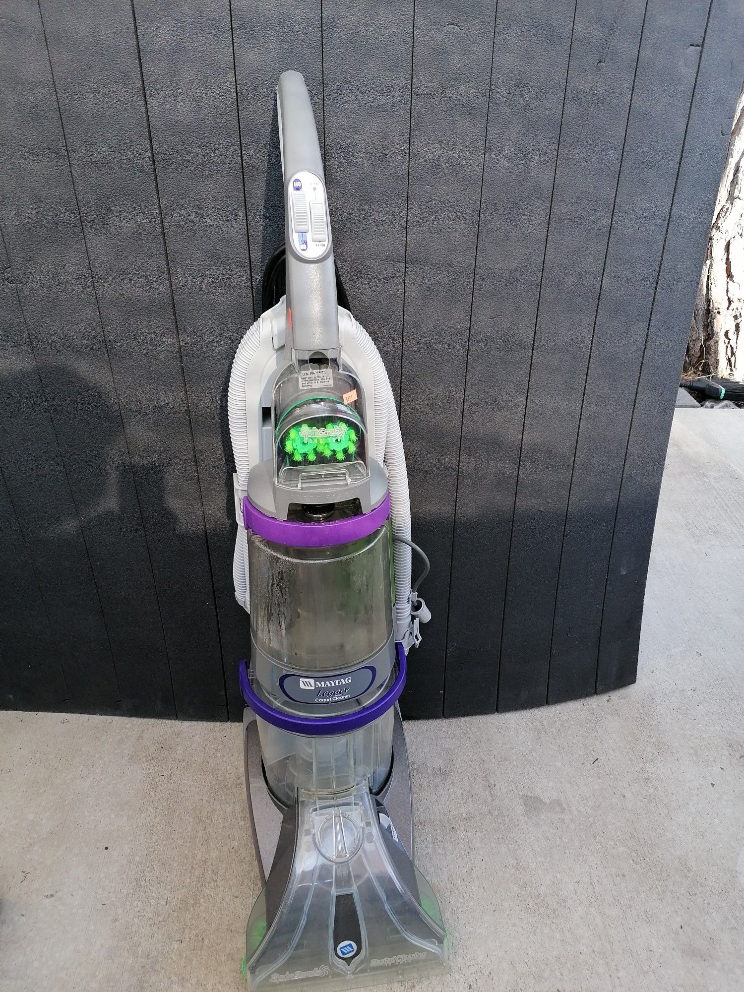 Like New Hoover Maytag carpet cleaner cheated heated cleaning 12 amps Spin Scrub model F7223 900