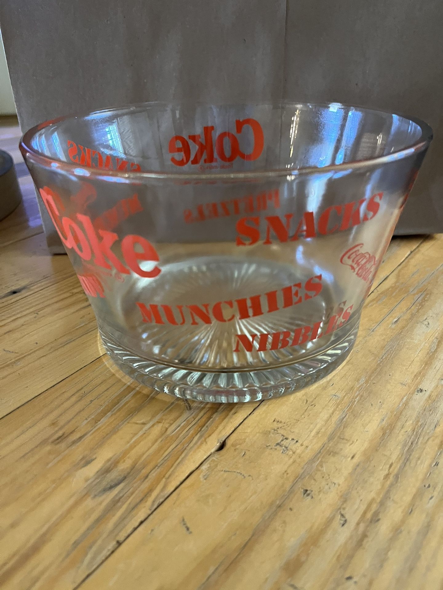 Vintage Coca Cola Snack Bowl