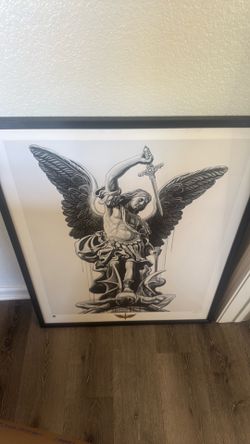 Jun Cha - PROTECTOR - Special Edition Print Depicting Archangel Michael
