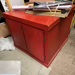 Free Large Cabinet- Pick Up At Park Blvd