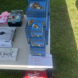 Vintage Teddy Bear Boxes