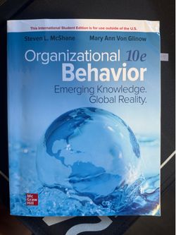 Organizational behavior 10e book
