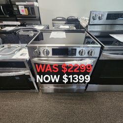 6.3 Cu. Ft. Smart Induction Slide In Range With Probake Convection, Air Fry