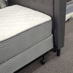 🔥🔥🔥TWIN SIZES BED WITH MATTRESS INCLUDED 🔥 DELIVERY AVAILABLE FOR $40🔥