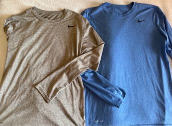 2 Nike Dri-FIT Long Sleeve Shirt