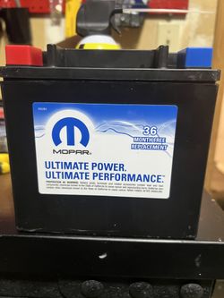 Mopar Auxiliary Battery Group 14 AGM