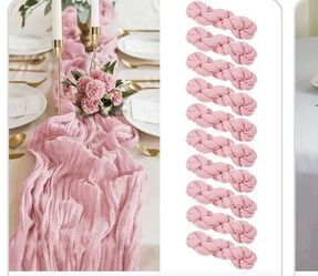 Set of 12 table runners new