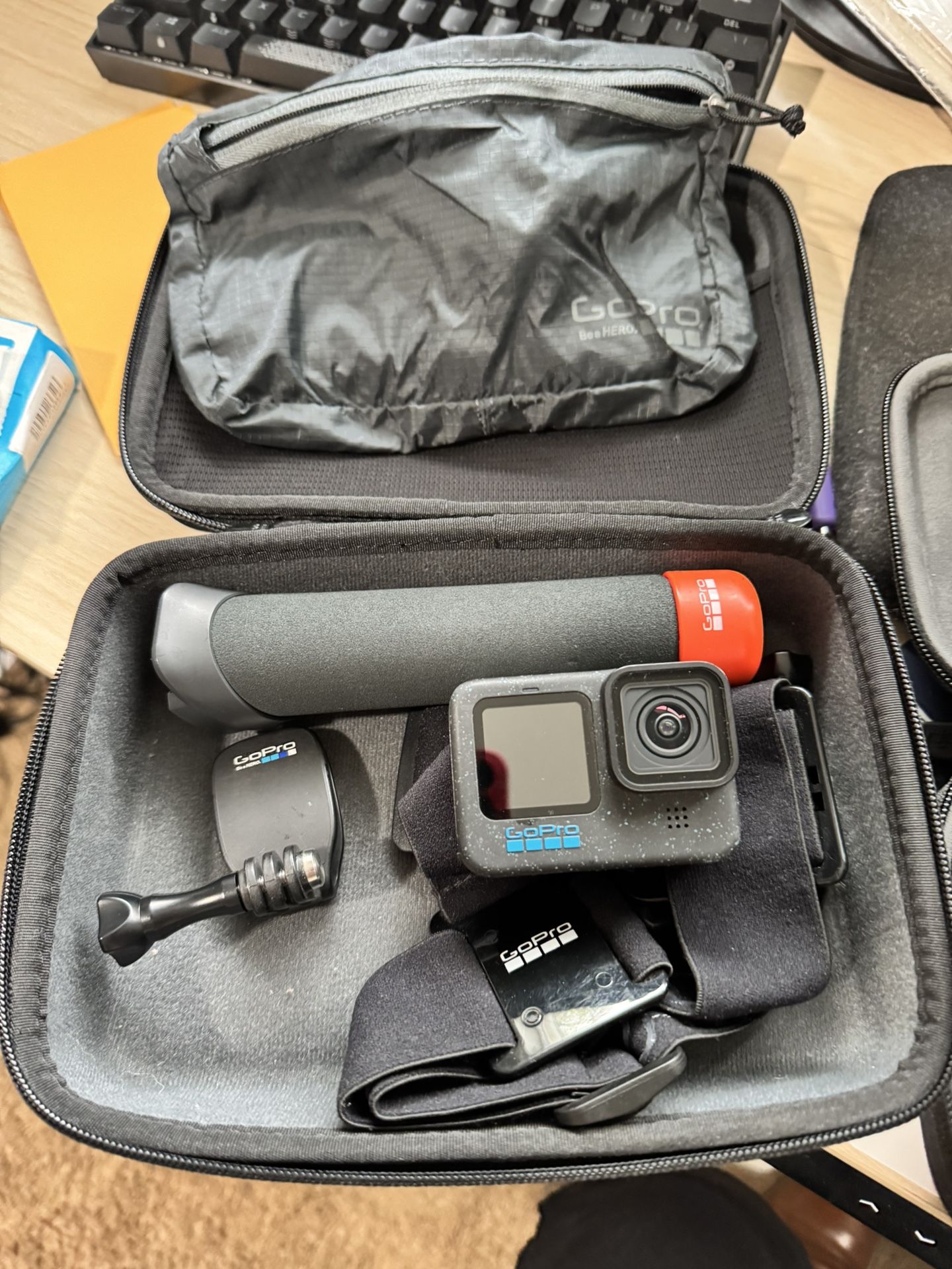 GoPro HERO12 Black + Accessories + Mini SD Card