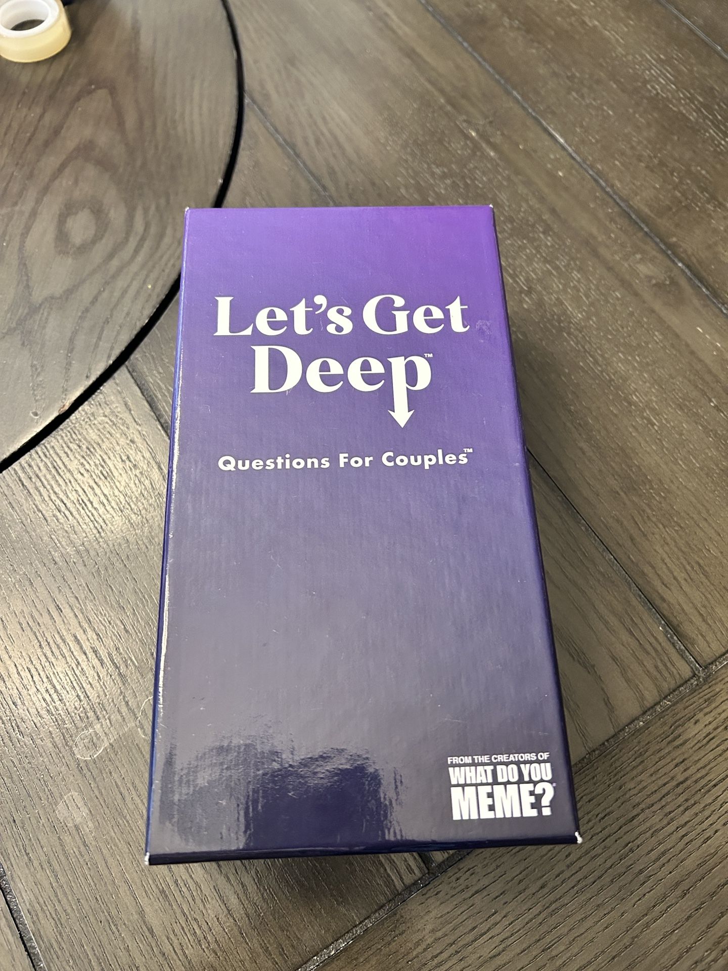 Let’s Get Deep Card Board Game/ Party Game