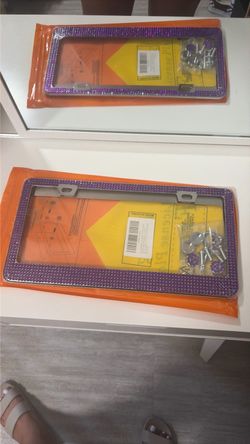 License plates frame