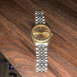 Vintage Elgin Self-Winding Automatic Date Watch Movement 17 Jewel Gold