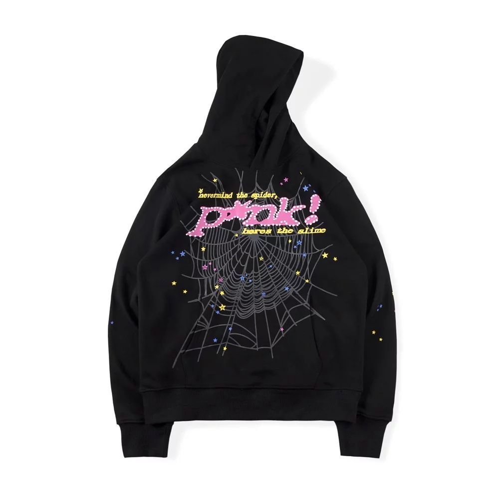 Spider Hoodie Black Size Medium