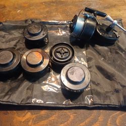 1940s Mitchell Spinning Reel.  Pre Garcia.  Made In France. 