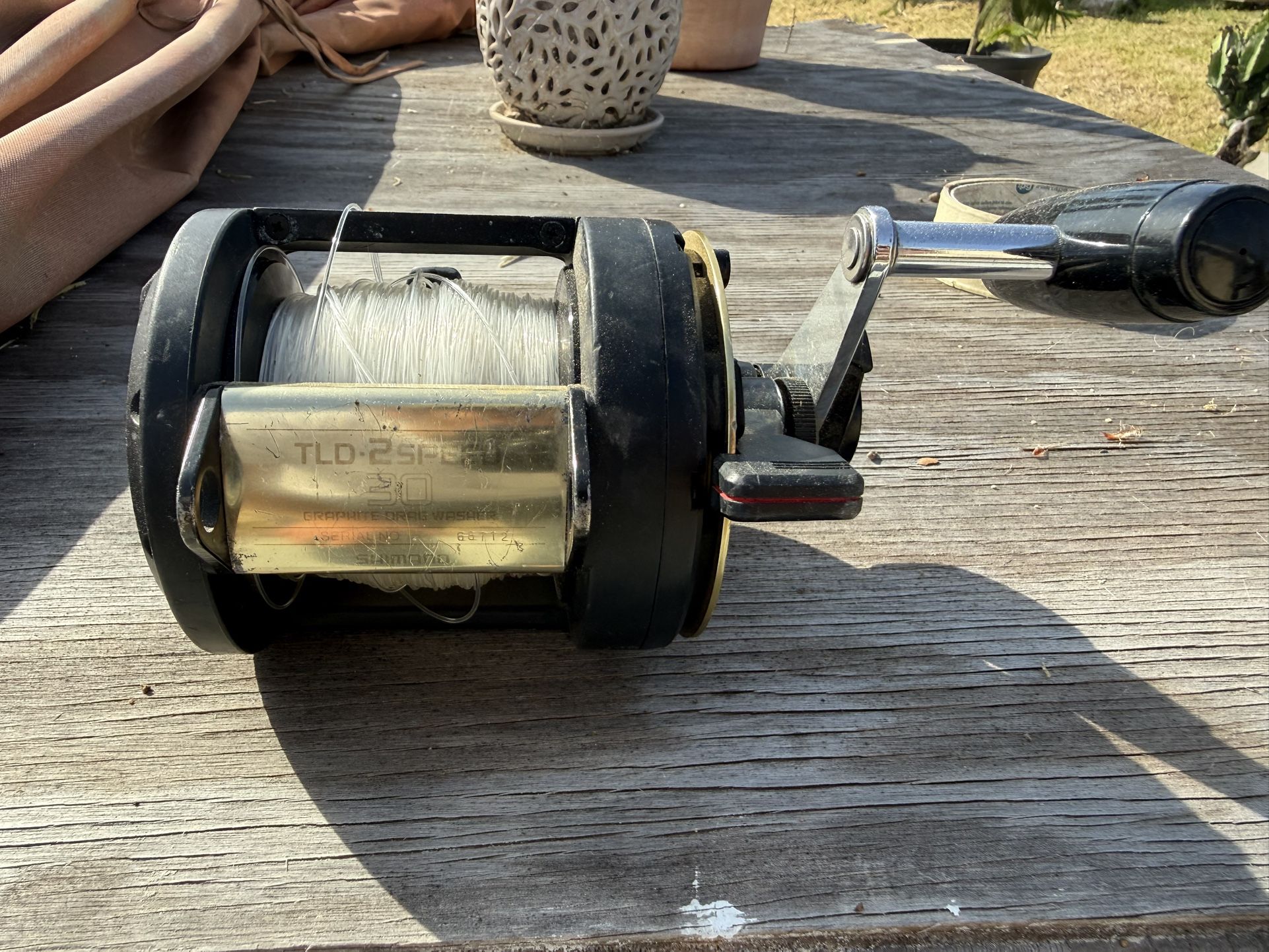 Shimano TLD 30 2 Speed Fishing Reel
