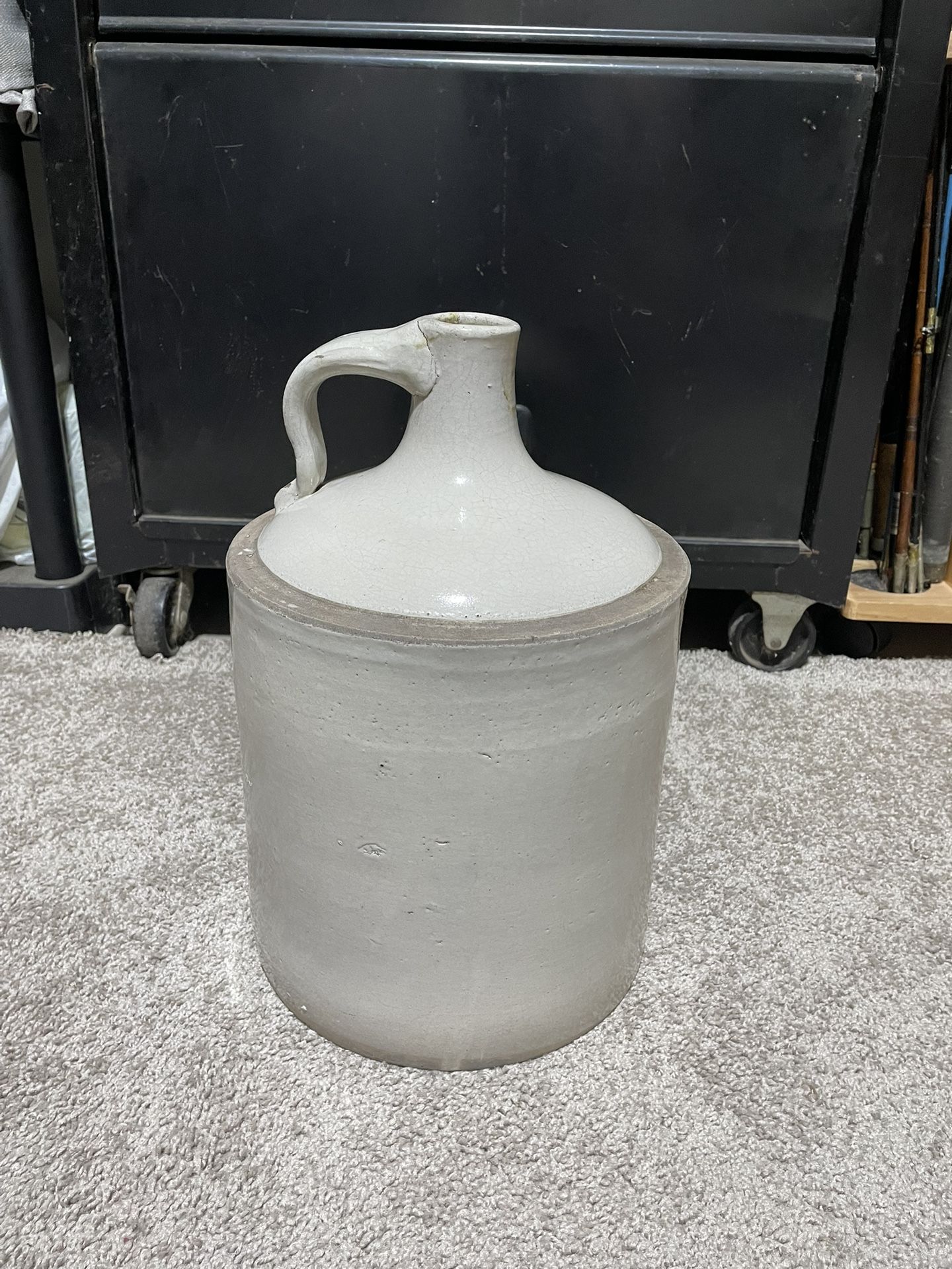 Large Antique Stoneware Crock 