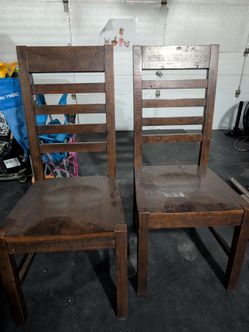 FREE - 2 Dining room chairs