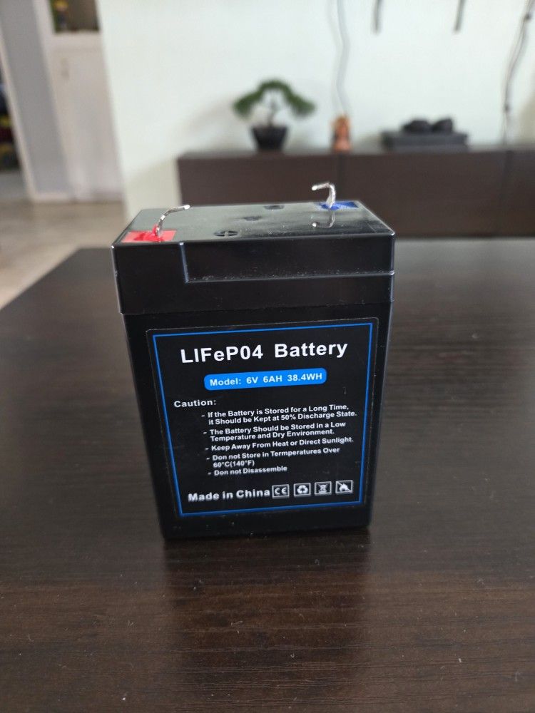 Toy Battery 6V 6ah 38.4W 