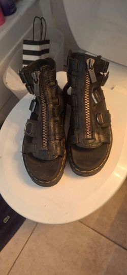 Dr. Martens Leather Gladiator Sandals