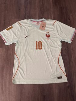 France Away Mbappe #10 World Cup Player Version Jersey