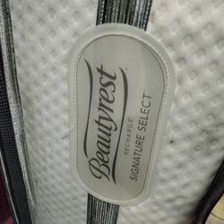 King mattress And Box Springs 