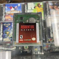 Resident Evil Gaiden Gameboy $185 Gamehogs 11am-7pm