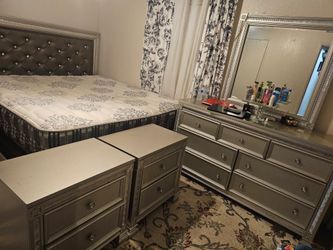 Cal king bed