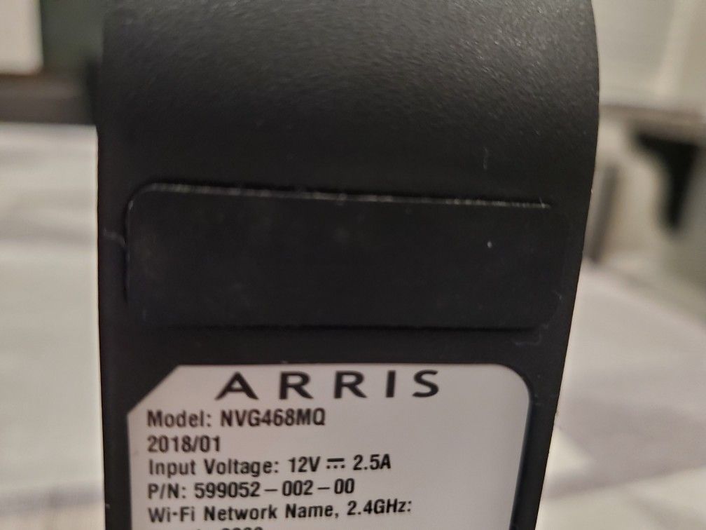 Arris NVG468MQ WiFi Router for sale. 