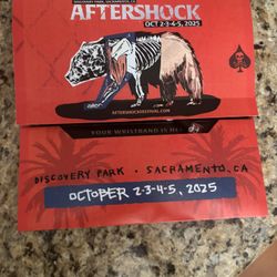 Aftershock Friday Ticket