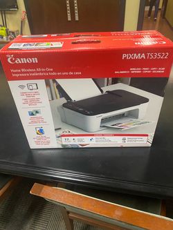 Canon Pixma TS3522 Printer New