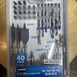 40 Piece Drill And Drive 