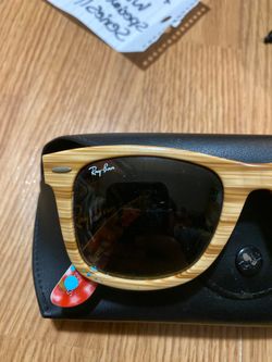 Rayban Wayfarer special edition series 11 wood