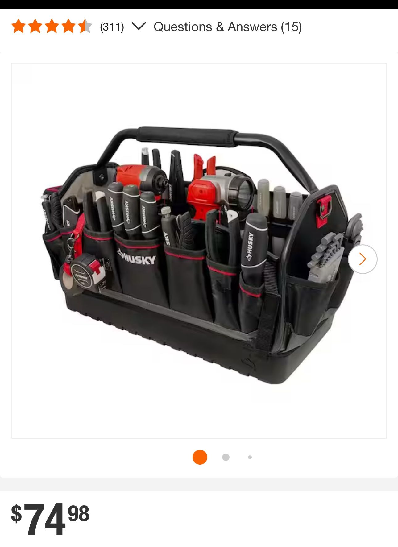 Husky Tool Bag