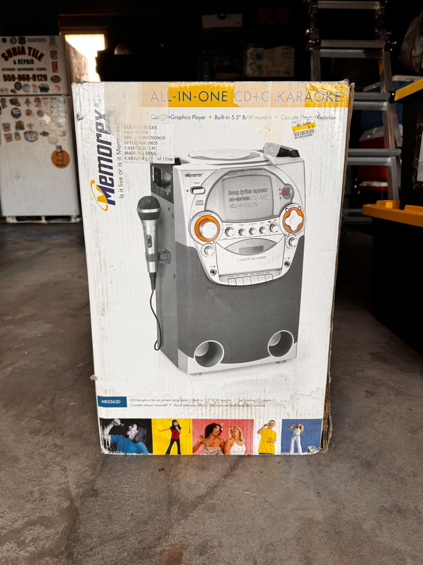 All In One CD + C Karaoke machine