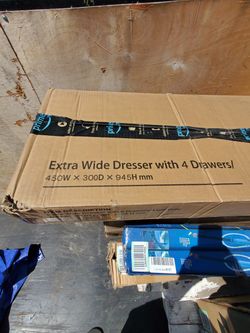 Wide Dresser  New In Box