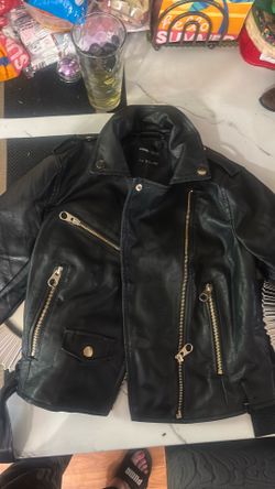 Leather jacket