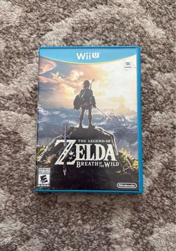 Zelda breath of the wild for nintendo wii u