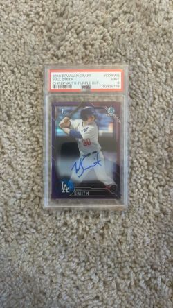 Will Smith Bowman Chrome 1st auto