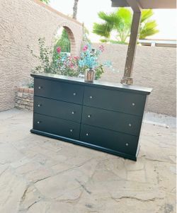 Black dresser